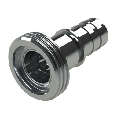 Hose coupling AISI 316 with male thread (male part) type SHM DIN 11864-1 GS, Form A; size according to ISO